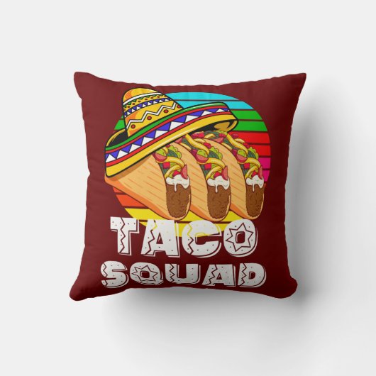 Taco Squad, Cinco de Mayo クッション (裏面)