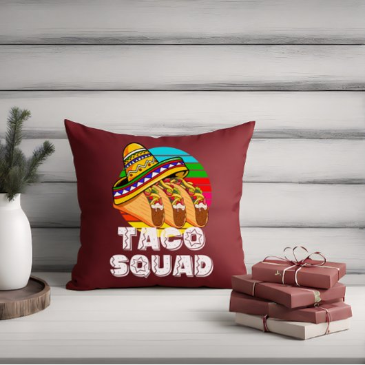 Taco Squad, Cinco de Mayo クッション