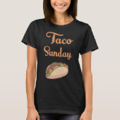 taco sunday tシャツ (正面)