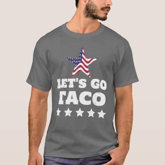 TACO Tシャツおもしろいを行こう Tシャツ (正面)