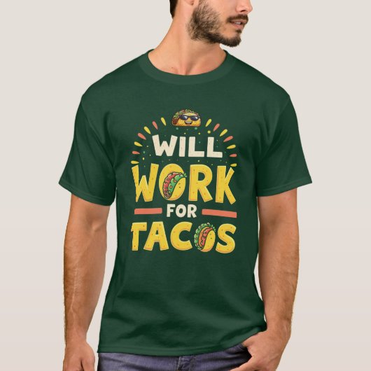Taco Tシャツに対応 Tシャツ (正面)