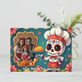 💀 Taco 'Til Tombstoneグリーティングカード 招待状 (スタンド正面)