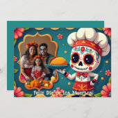 💀 Taco 'Til Tombstoneグリーティングカード 招待状 (正面/裏面)