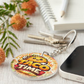 Taco Time - Fiesta Fiasco - Foodie Fiends キーホルダー (正面右)