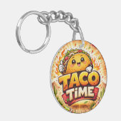 Taco Time - Fiesta Fiasco - Foodie Fiends キーホルダー (正面左)