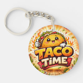 Taco Time - Fiesta Fiasco - Foodie Fiends キーホルダー