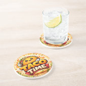 Taco Time - Fiesta Fiasco - Foodie Fiends コースター (側面)