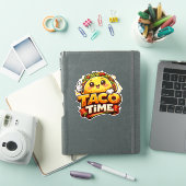 Taco Time - Fiesta Fiasco - Foodie Fiends シール (iPadカバー)