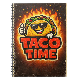 Taco Time - Fiesta Fiasco - Foodie Fiends ノートブック