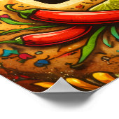 Taco Time - Fiesta Fiasco - Foodie Fiends ポスター (角)