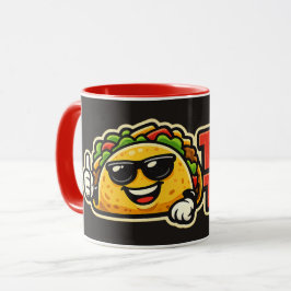 Taco Time - Fiesta Fiasco - Foodie Fiends マグカップ