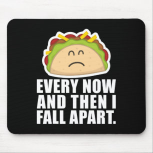 TACO TUESDAYたまに私は秋アパートおもしろい マウスパッド