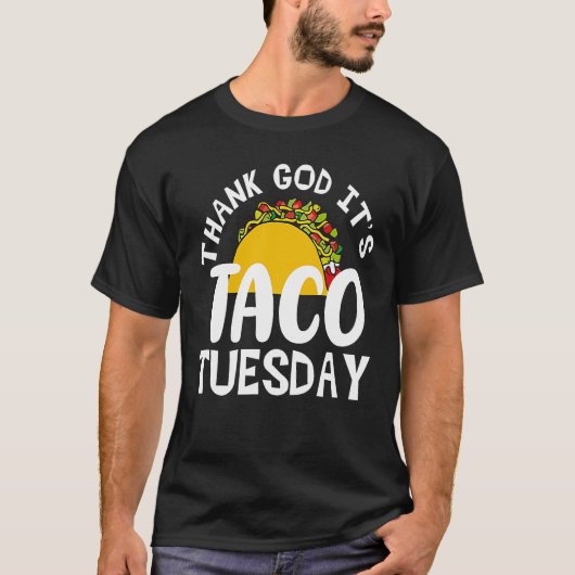 Taco Tuesday Cinco de Mayo For Men Women Mexican Tシャツ (正面)