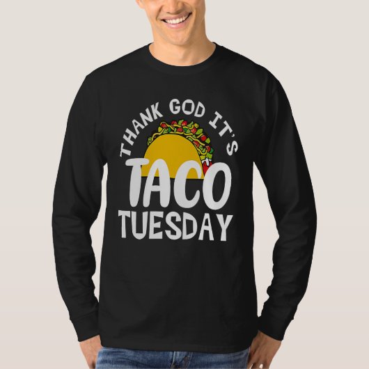 Taco Tuesday Cinco de Mayo For Men Women  Mexican Tシャツ (正面)