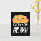 TACO TUESDAY Every Now And Then I秋Apart Kawai カード (黄色い花)