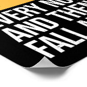 TACO TUESDAY Every Now And Then I秋Apart Kawai ポスター (角)