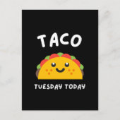 TACO TUESDAY TODAYはがき ポストカード (正面)