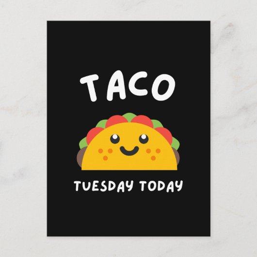TACO TUESDAY TODAY ポストカード (正面)