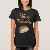 Taco wednesday tシャツ (正面)