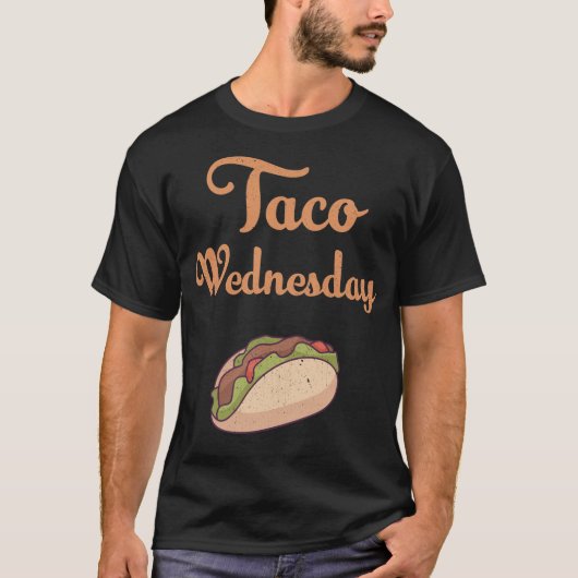 Taco wednesday tシャツ (正面)