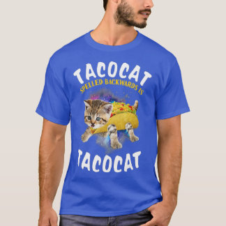 TacocatのスペルはTacocat CatとTacoである Tシャツ