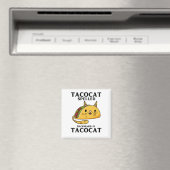 Tacocatの後ろへスペルされた文字はTacocatである マグネット (インサイチュ (食洗機))