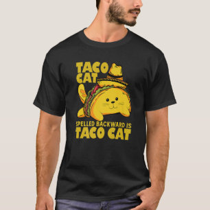 Tacocatの逆綴りはTacocatのCinco de May Tシャツ