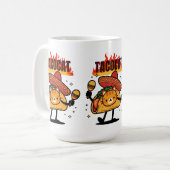 Tacocatを逆から読んでもTacocat コーヒーマグカップ (正面左)