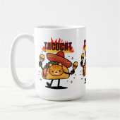 Tacocatを逆から読んでもTacocat コーヒーマグカップ (左)