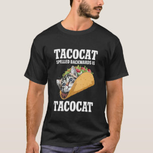 Tacocat 楽しい猫 tシャツ