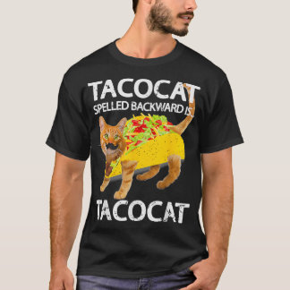 Tacocat  Funny Cat Taco Lover Tee Kitty Tacos  Tシャツ