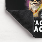 Tacocat Racecarの後ろ向きメキシおもしろいカンCa マウスパッド (コーナー)