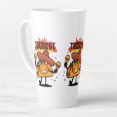 Tacocat Spelled Backwards Is Tacocat カフェラテマグ (左アングル)