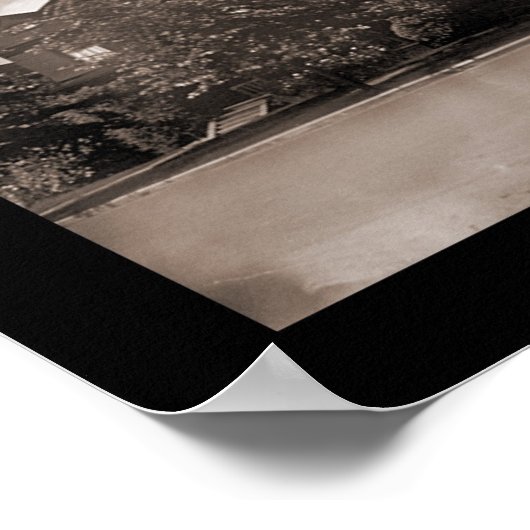 Tacoma WA通り写真1908 ポスター (角)