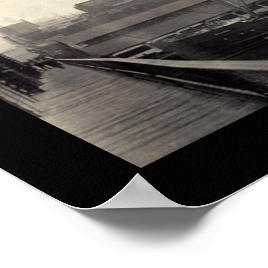 Tacoma WA Ships写真1908 ポスター (角)