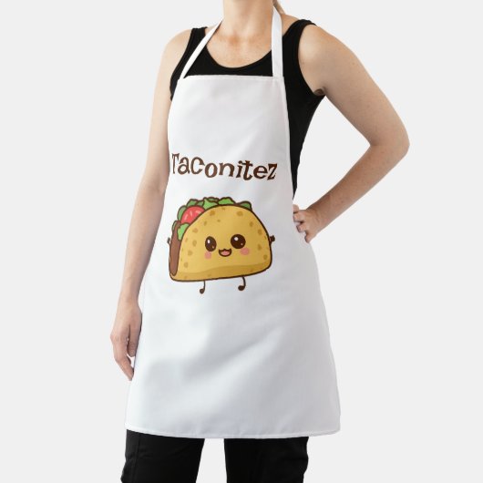 Taconitez Taco Apron – Cute Kawaii Cooking Kitchen エプロン (インサイチュ)