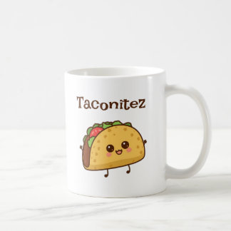 Taconitez Taco Mug – Cute Kawaii Food Cup コーヒーマグカップ