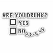 Tacosのおもしろいデカールノート飲パソコン シール (正面)