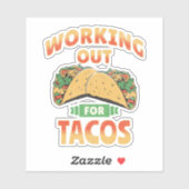 Tacosの作業 シール (シート)