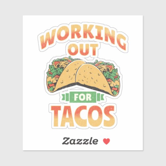 Tacosの作業 シール (シート)