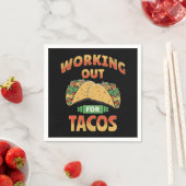 Tacosの作業 スタンダードカクテルナプキン (インサイチュ)