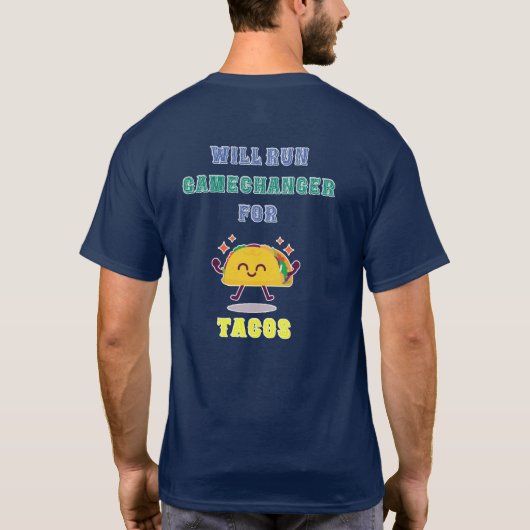 TACOSのGameChanger Tシャツ (裏面)