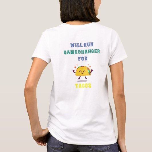 TACOSシャツ用GameChanger Tシャツ (裏面)