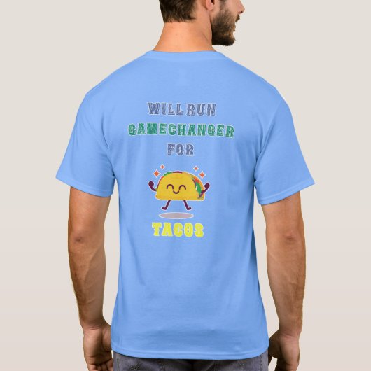 TACOSシャツ用GameChanger Tシャツ (裏面)