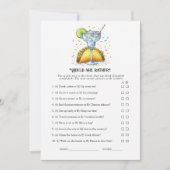 Tacos and Tequila Party "Would She Rather?" Game 招待状 (正面)