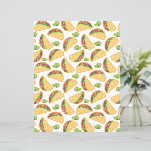 Tacos Scrapbook Paper (スタンド正面)