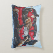 TACSのアクセントの枕によるアシカの平静 アクセントクッション (正面(垂直))