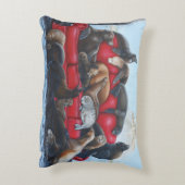 TACSのアクセントの枕によるアシカの平静 アクセントクッション (裏面(縦))