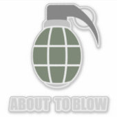 Tactical Army Grenade シール (正面)