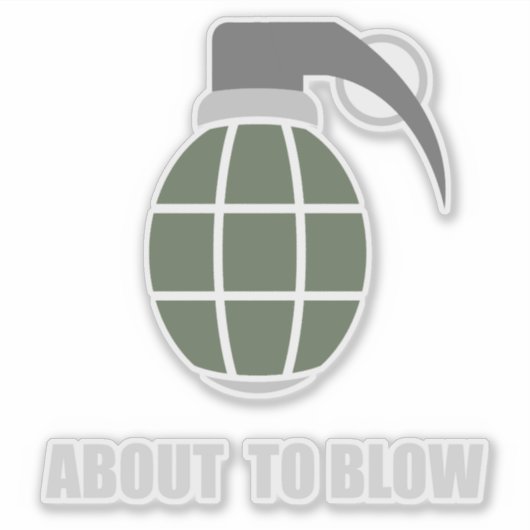 Tactical Army Grenade シール (正面)